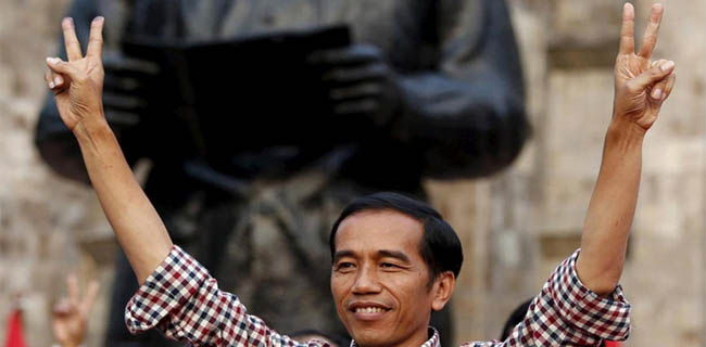 Jokowi Melawan Air Mata