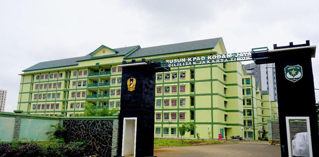 Tinggal Huni, Lima Rusun TNI Kodam Jaya Selesai Dibangun