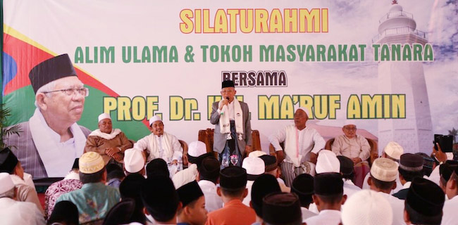Maruf Amin Ingin Sisihkan Dana Pendidikan Untuk Pesantren