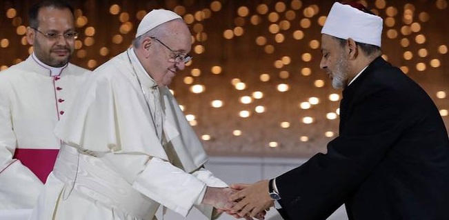 Paus Fransiskus Dan Ulama Kairo Satu Suara Dorong Kebebasan Berkeyakinan