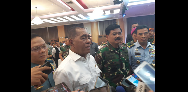 Menhan Pastikan TNI Siap Antisipasi Gangguan Keamanan Dalam Pemilu