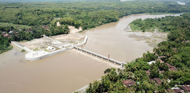 Pembangunan Bendung Kamijoro Beres, Suplai Air Irigasi Di Bantul Lebih Terjamin