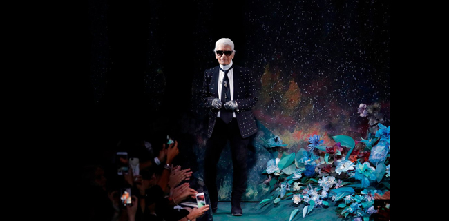 Perancang Busana Karl Lagerfeld Wafat Di Usia 85 Tahun