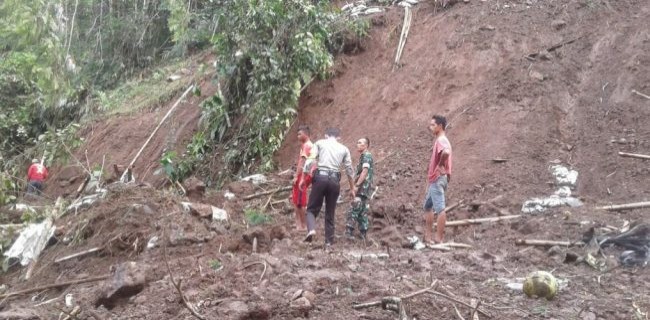 125 Kali Bencana Longsor Di Jateng Sepanjang  Januari