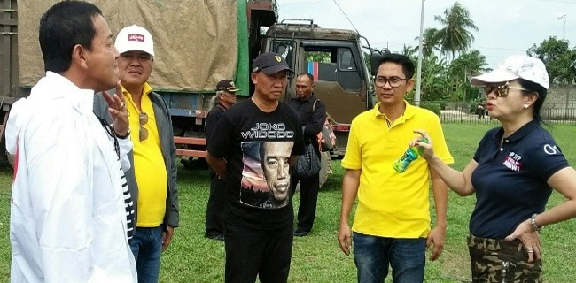 Dua Orang Nomor Satu Di Lampung Siapkan Panggung Untuk Jokowi