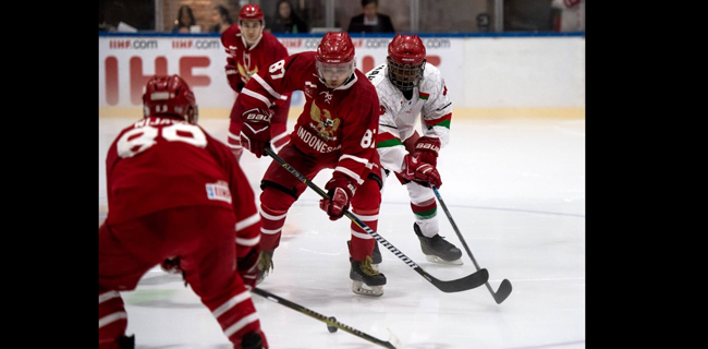 Tim Hoki Es Merah Putih Lolos Ke Semifinal IIHF Asia