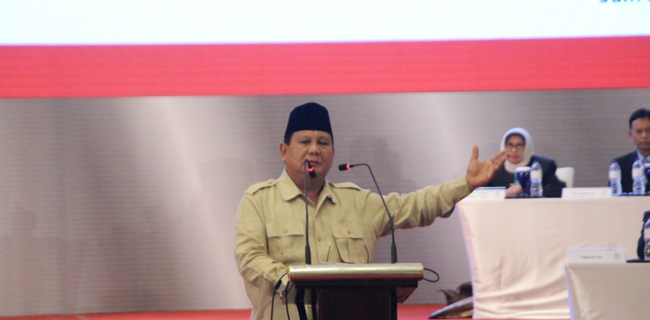 Dikepung Tukang Survei, Prabowo: Emang Kita Pikirin?