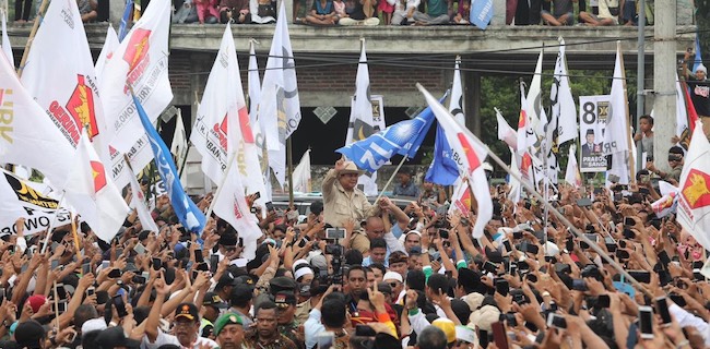 Kampanye Di NTB, Prabowo Mulai Rasakan Angin Perubahan