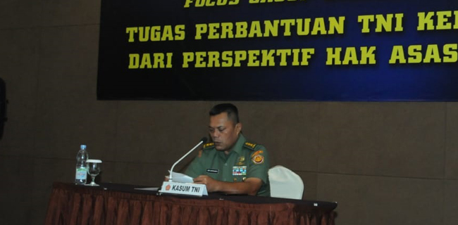 Regulasi Perbantuan TNI Kepada Polri Harus Terus Jadi Pijakan