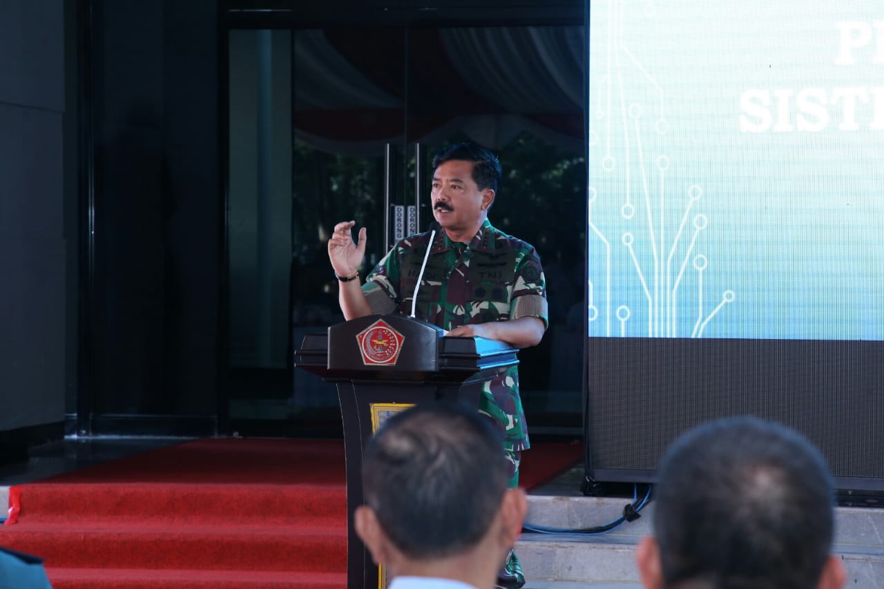 Panglima: Satsiber TNI Melindungi Infrastruktur Kritis TNI