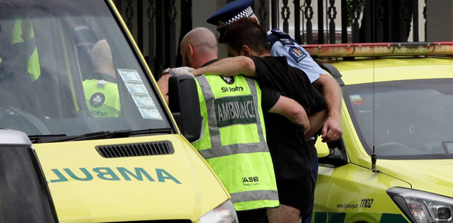 Penembakan Di Masjid Kota Selandia Baru, Saksi Lihat Banyak Korban Tewas