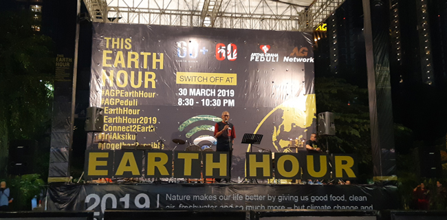 Artha Graha Peduli Gelar Pesta Kesenian Peringati Earth Hour