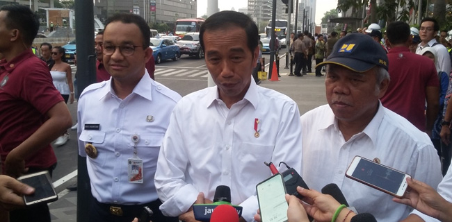 Anies, Airin Hingga Sri Mulyani Dampingi Jokowi Jajal MRT Jakarta