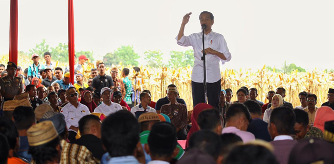 Jokowi Dialog Dengan Petani