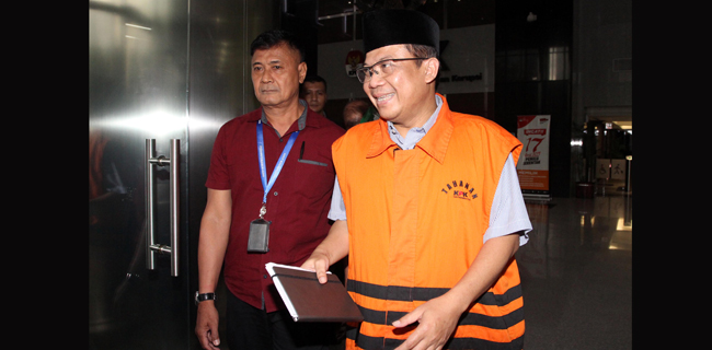 Taufik Kurniawan Jalani Sidang Dakwaan Di Pengadilan Tipikor Semarang