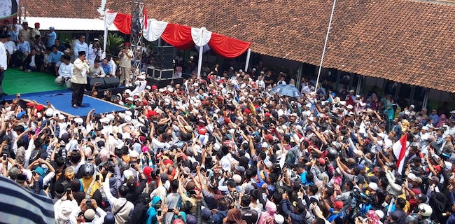 Dikunjungi Prabowo, Ponpes NU Di Garut Berdoa Dapat Presiden Baru