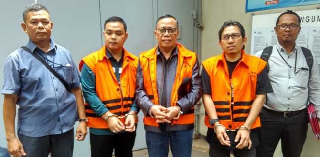 KPK Eksekusi Tiga Mafia Anggaran Ke Lapas Sukamiskin