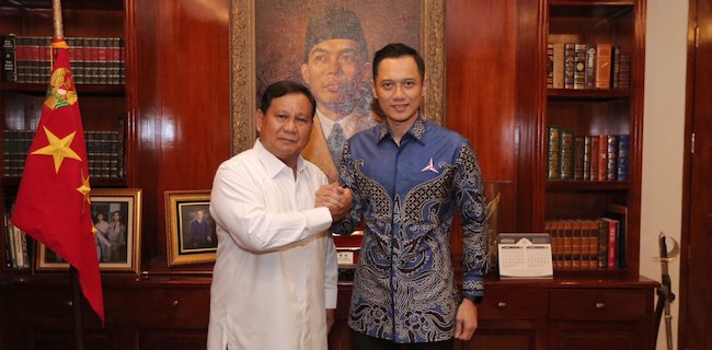 AHY Bahas Sinkronisasi Kampanye Bareng Prabowo