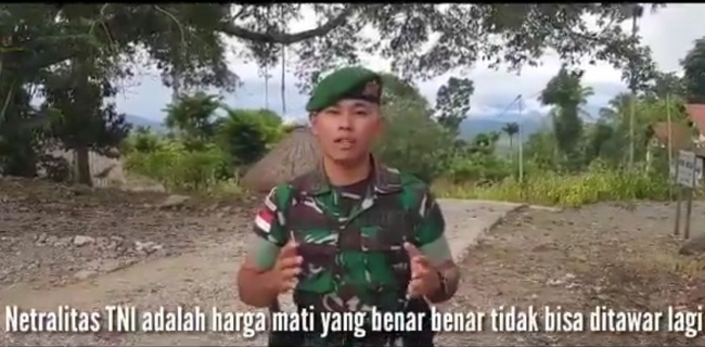 Video Prajurit TNI 'Stop Jangan Pengaruhi Kami', Gimana Pak Pol?