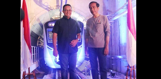 Di MRT, Jokowi Kehilangan Simpati