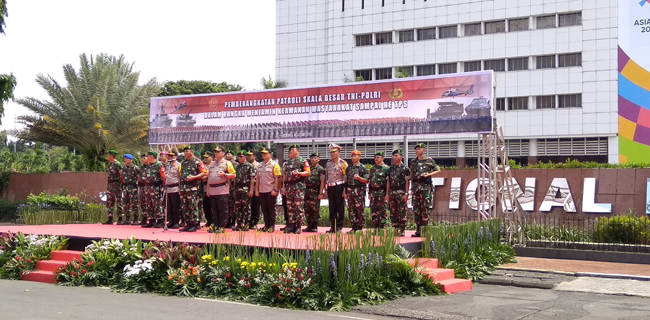 TNI-Polri Gelar Apel Skala Besar Untuk Jamin Keamanan Pemilu 2019
