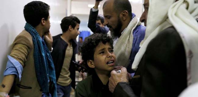 Serangan Udara Saudi Hantam Pemukiman dan Sekolahan di Yaman, 11 Warga Sipil Tewas