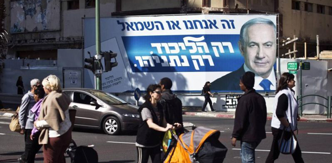 Hari-hari Menjelang Pemilu Di Israel