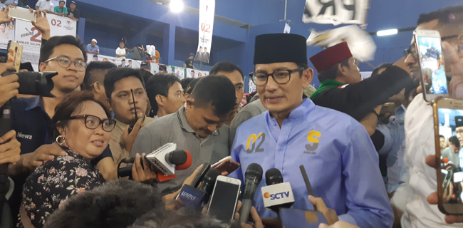 Sebelum Debat, Sandiaga Minta Maaf