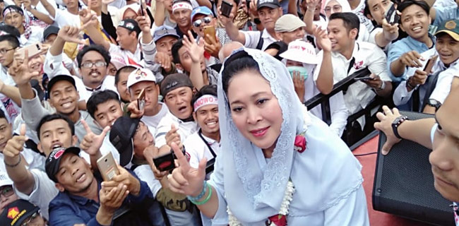 Titiek Soeharto: Aroma Kemenangan Prabowo Sudah Tercium Kuat