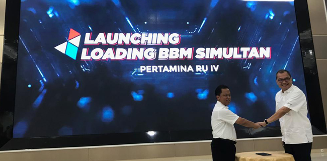 Pertamina RU IV Resmikan Loading Simultan BBM