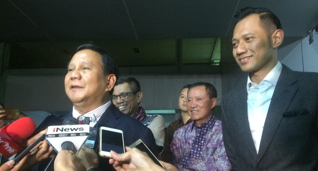 AHY: Tinggal 7 Hari, Mari Rapatkan Barisan Menangkan Prabowo-Sandi