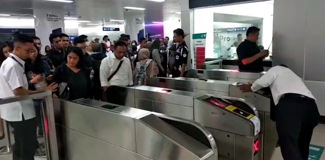 Ada Masalah Di Sistem Tiket, Alasan MRT Kembali Gratis