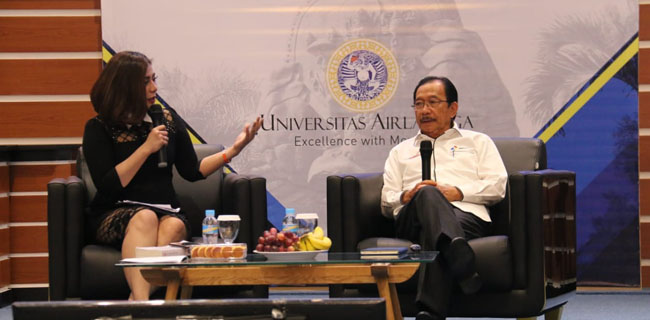 Tanri Abeng Ajak Generasi Milenial Unair Kembangkan Jiwa Entrepreneur