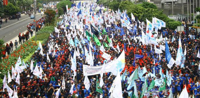 May Day 2019, 50 Ribu Buruh Kepung Istana Negara