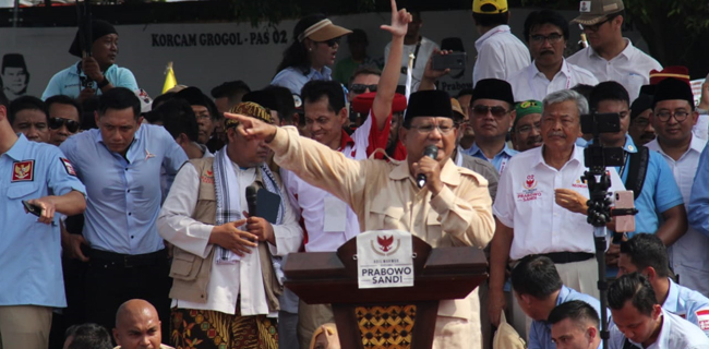 Dari Solo, Prabowo: Sebentar Lagi Indonesia Menang