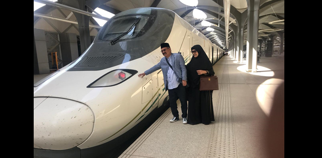 Haramain High Speed Railway: Menikmati Kereta Cepat Mekkah-Madinah
