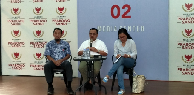Resmi, BPN Prabowo-Sandi Dukung Pembentukan TPF Kecurangan Pemilu