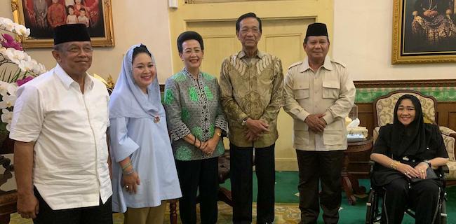 Sebelum Kampanye Di Kridosono, Prabowo Dapat Wejangan Sri Sultan