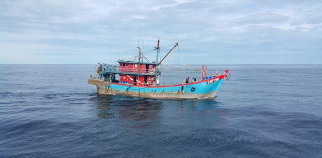 4 Kapal Dari Malaysia Dan Vietnam Ditangkap Karena Curi Ikan