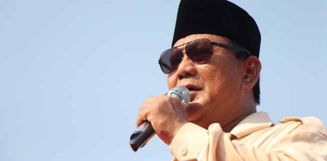 Di Bawah Terik Matahari, Prabowo: Saya Merasakan Getaran Hati Rakyat Indonesia