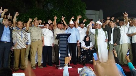 Prabowo: Saya Akan Jadi Presiden Untuk Semua, Termasuk Pendukung Jokowi