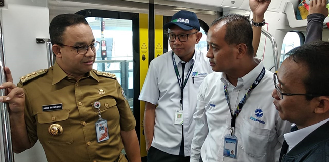 <i>Skybridge</i> Cara Integrasikan MRT Dan Transjakarta
