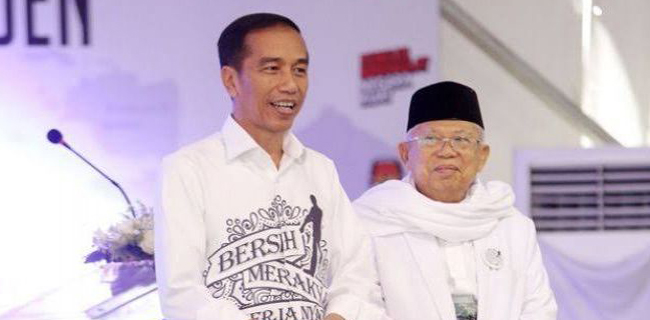 Paslon Jokowi-Maruf Lebih Sering Diperbincangkan Netizen