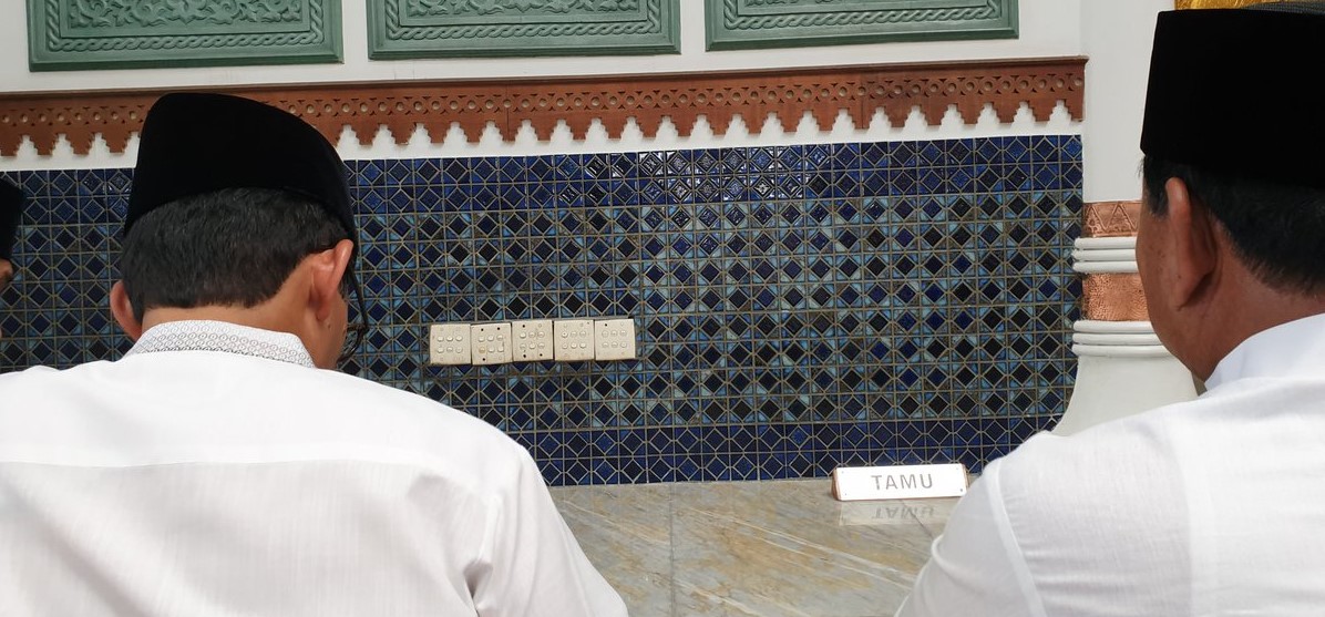 Berkegiatan Di Aceh, Prabowo Dan Sandi Salat Jumat Di Masjid Baiturrahman