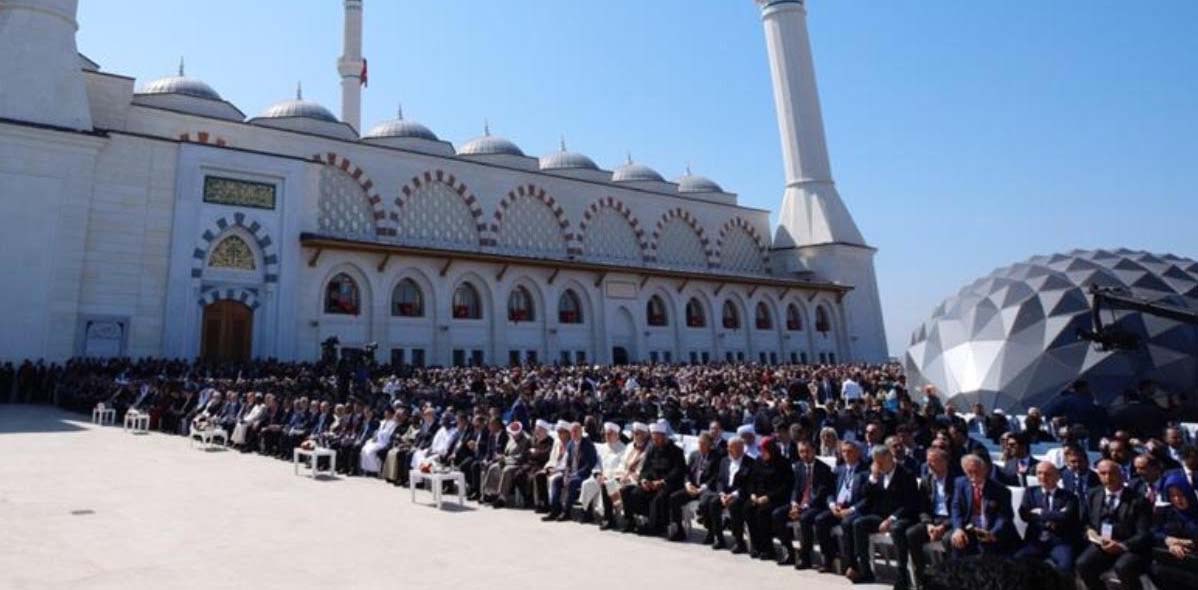 Resmikan Masjid Terbesar Di Turki, Erdogan Kecam Penyerangan Di Tempat Ibadah
