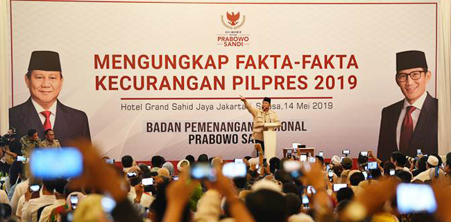 Penolakan Prabowo Terhadap Hasil Pilpres Terlalu Dini