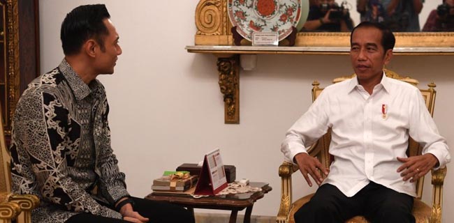 AHY Ketemu Jokowi, BPN: Koalisi Masih Solid