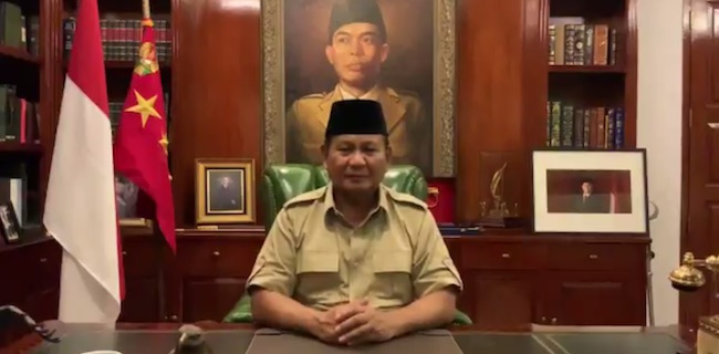 Prabowo Imbau Pendukungnya Percayakan Masalah Pilpres Ke MK
