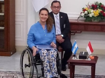 Wapres Argentina Motivasi Anak Disabilitas Indonesia Dari Kisah Hidupnya