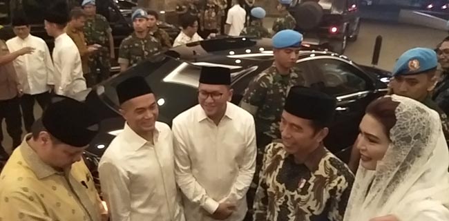 Ketum Kadin Puji TNI-Polri Di Hadapan Jokowi